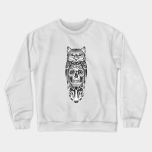 Skully Owl Crewneck Sweatshirt